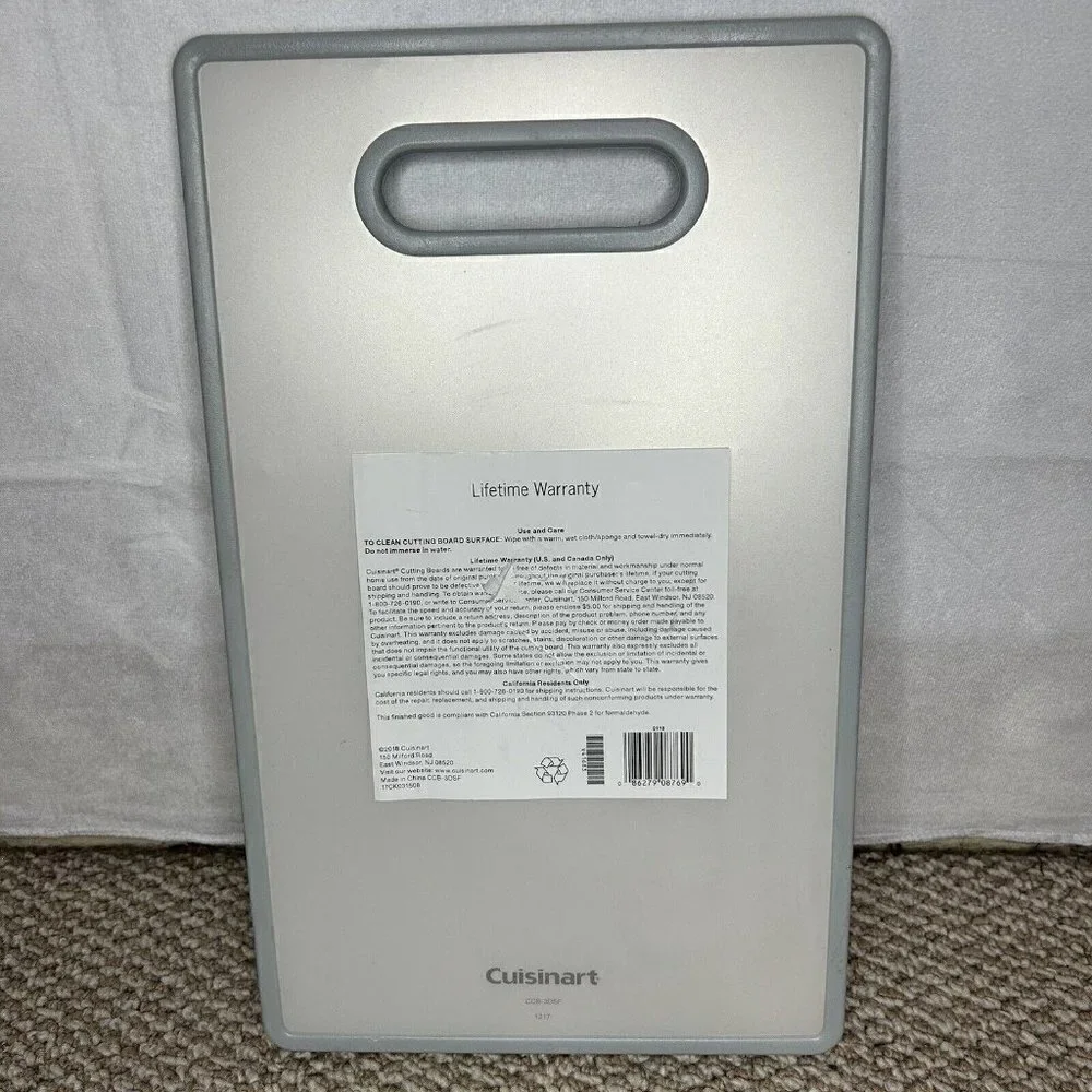 Cuisinart Cutting Board San Francisco Postcard Theme 14.5